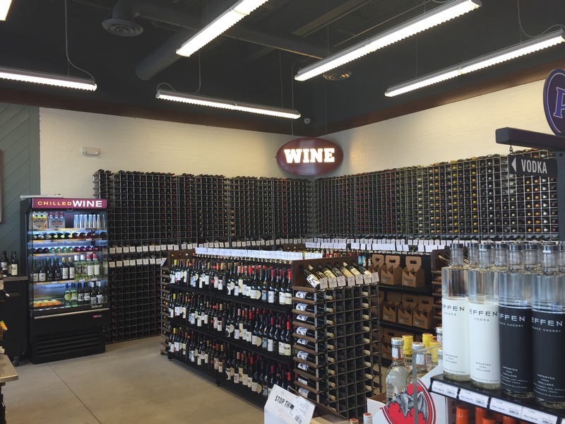 Photo Of Floor To Ceiling Commercial Wine Display Racks in Floor To Ceiling Wine Racks photo gallery from Commercial Wine Racks - The World's Finest Wine Racks for Retail Stores