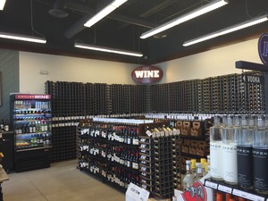Photo Of Floor To Ceiling Commercial Wine Display Racks