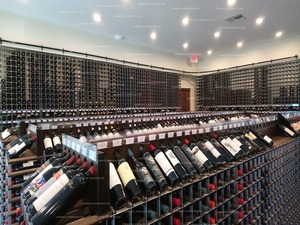 Modern Looking Retail Wine Racks