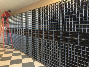 Ceiling To Floor Wine Racks For Retail