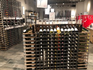Floor Mounted Retail Wine Racks