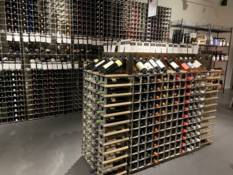 Retail Floor To Ceiling Mounted Wine Racks in Retail Floor to Ceiling Wine Racks photo gallery from Commercial Wine Racks - The World's Finest Wine Racks for Retail Stores