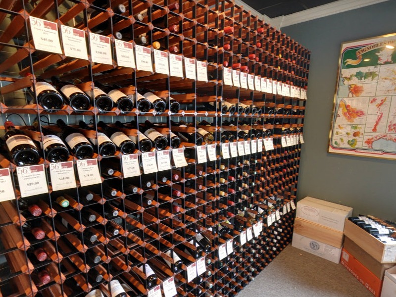 Retail Wine Racks Tall For Storage in Retail Floor to Ceiling Wine Racks photo gallery from Commercial Wine Racks - The World's Finest Wine Racks for Retail Stores