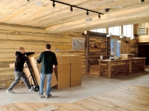 A Few Thousand Bottles Of Wine Installed In An Afternoon
