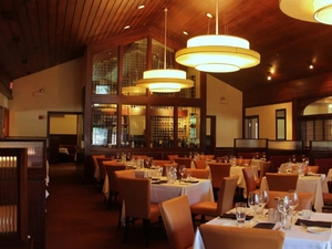 Floor to Ceiling Wine Racks in Sullivan's Steakhouse