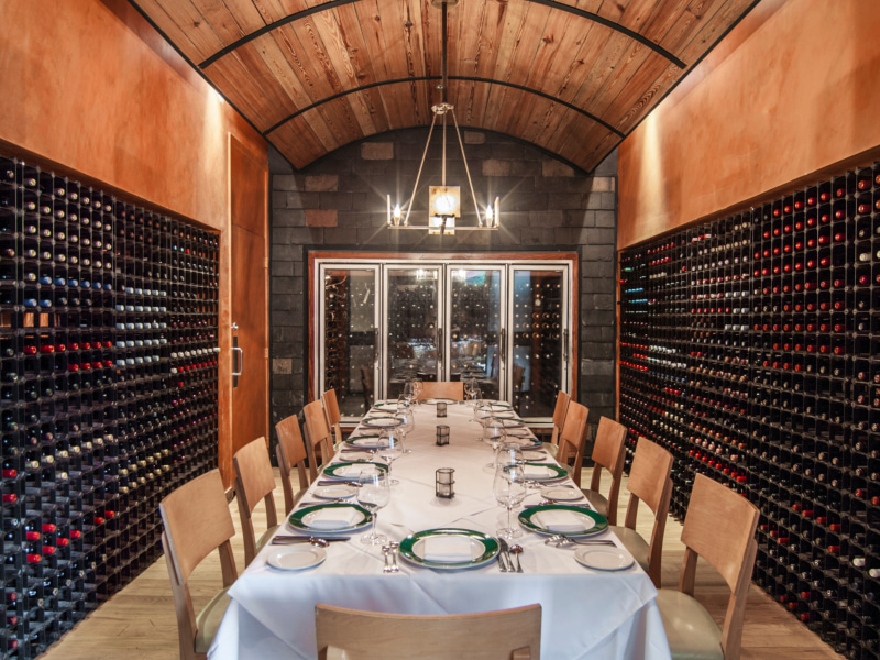 Wine Racks for Private Dining Rooms in Restaurants