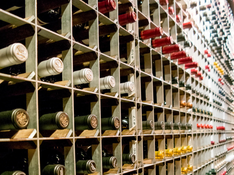 Wine Racks For Chilled Environments In Restaurants